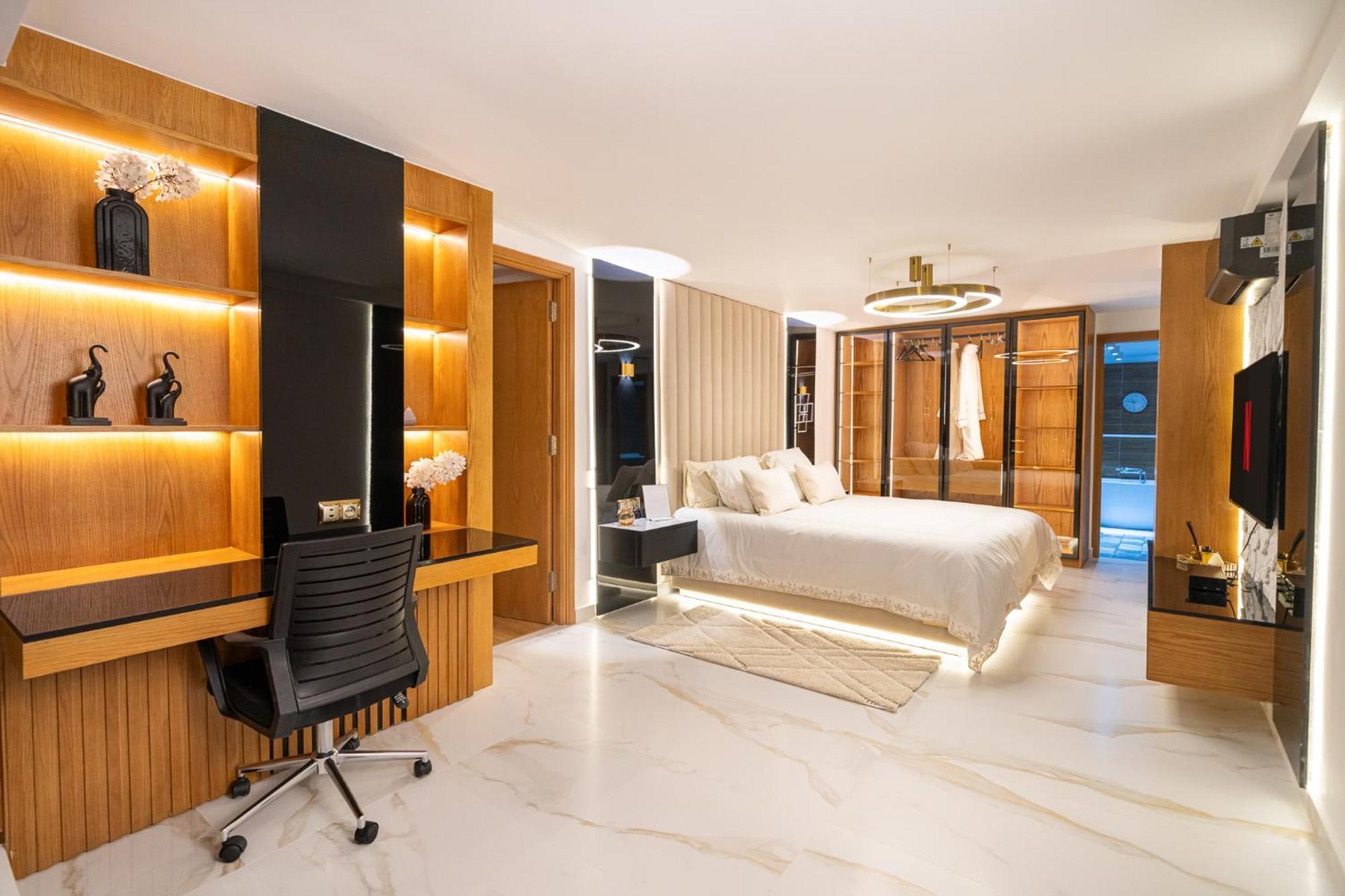 Apartamento Ecrin Secret, Duplex Prestige, Proche Corniche & Medina, Piscine, Parking, Wifi, Iptv, Ac Tánger Exterior foto