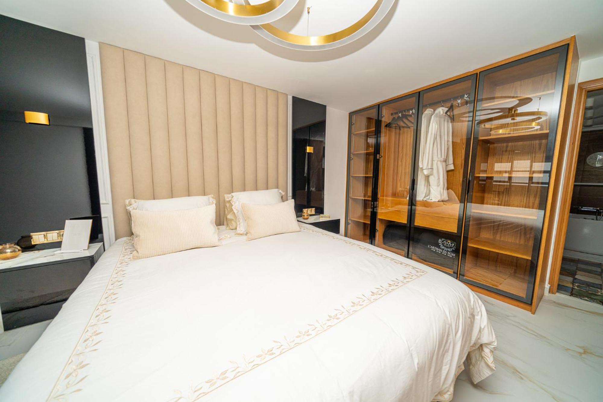 Apartamento Ecrin Secret, Duplex Prestige, Proche Corniche & Medina, Piscine, Parking, Wifi, Iptv, Ac Tánger Exterior foto