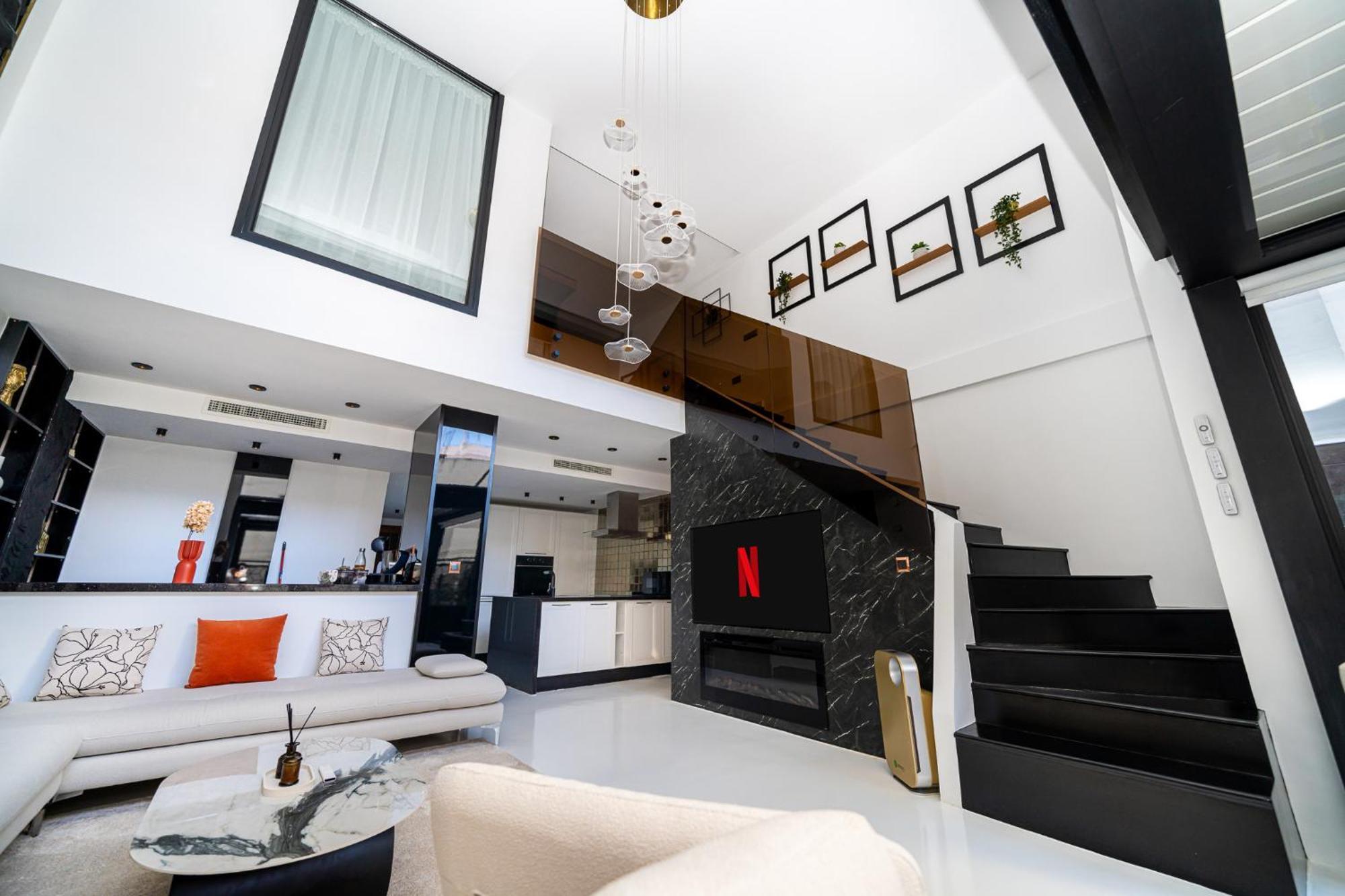 Apartamento Ecrin Secret, Duplex Prestige, Proche Corniche & Medina, Piscine, Parking, Wifi, Iptv, Ac Tánger Exterior foto